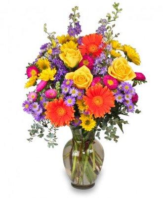 Flowers are the voice of spring. Send a fresh arrangement today.