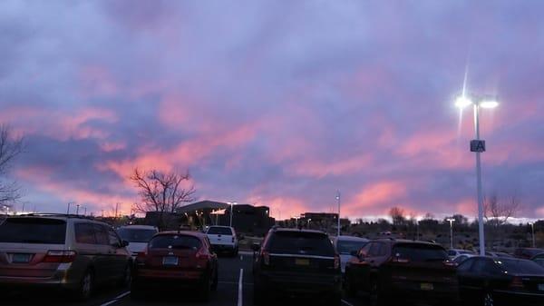 God's everywhere.. even in a crowded parking lot, on a Friday evening