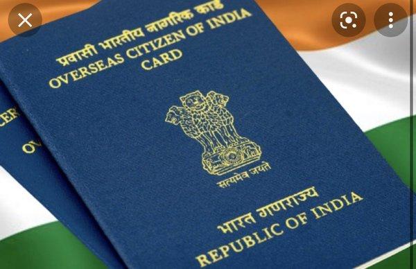 Overseas Citizen of India (OCI) Card