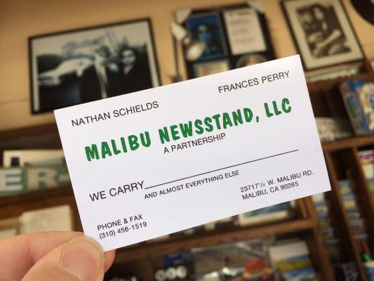 Malibu locals have it so easy. Shop, dine, go to an extraordinary ice cream parlor, and simply pull into the Malibu Newsstand