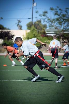 Play flag football Ventura, California