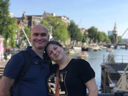 We love seeing our clients happy faces on vacation! - Amsterdam, Netherlands