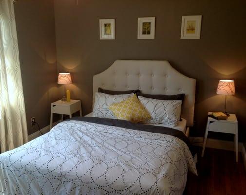 Guest bedroom re-design after