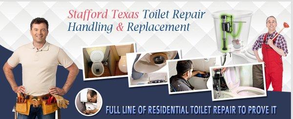 Toilet Repair Stafford TX