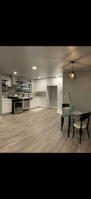 Dining and updated kitchen