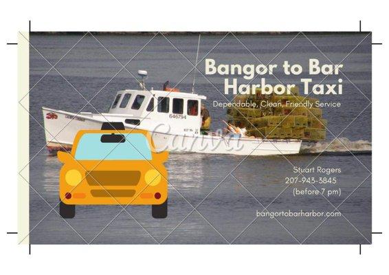 Bangor to Bar Harbor Taxi