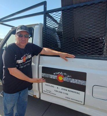 Hello, this is Marty of Colorado Hauling & Junk Removal give me a call to remove your junk ASAP !