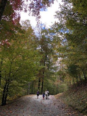 Short hike around the lake!