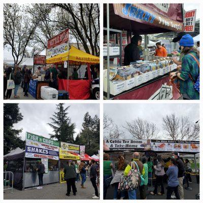 Food/drink/ merchandise vendors