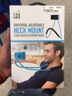 Neck mount for phone