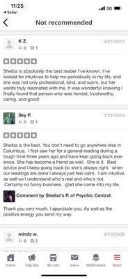 Honest Reviews from clients