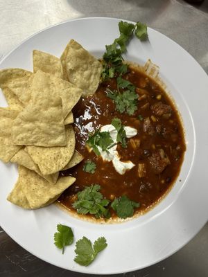 Roasted Corn Tortillas Soup - Large 32oz.