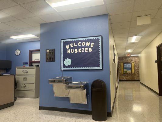 Counselor offices waiting area