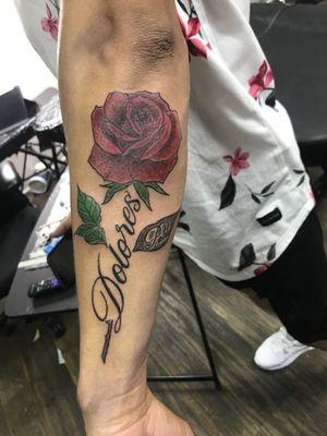 Custom color tattoo