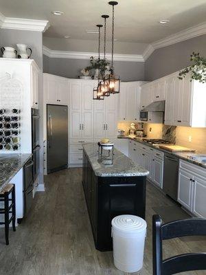 Kitchen cabinets