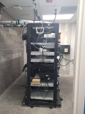 Network rack cleanup