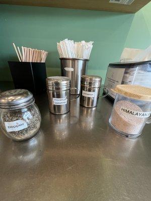 Seasoning Options