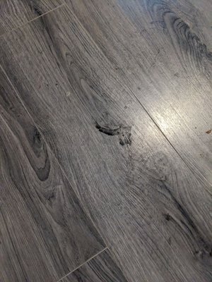 Stain on kitchen floor