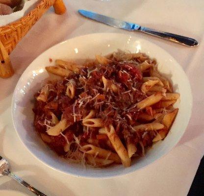 Pasta with picanha sauce !!!!OMG everybody have to try  it no words to describe this..