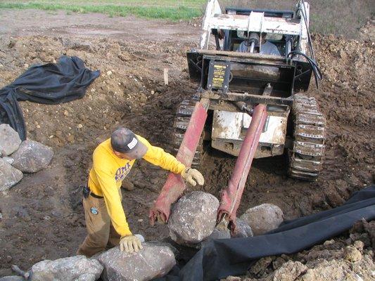 Setting Boulders