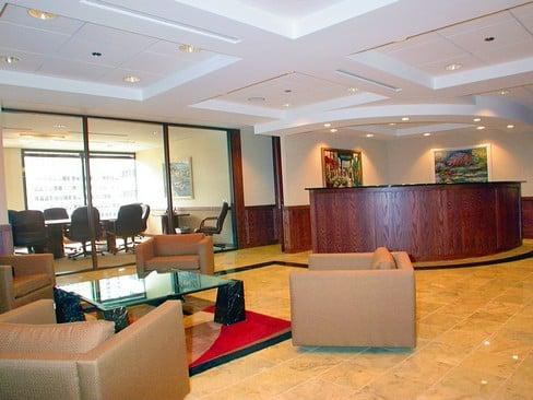 Comfortable Reception Area