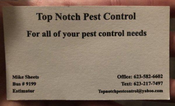 Top Notch Pest Control