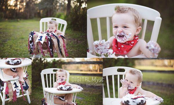 DigitalMyst Photography | Land O Lakes Children & Family Photographer | Land O Lakes Smash Cake Photography