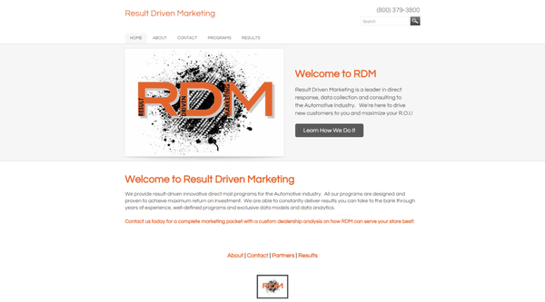 RDM (Client Website)