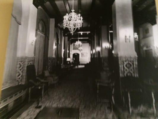 The Grand Entry Hall of day's gone by.