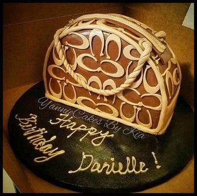 Designer Handbag Cake