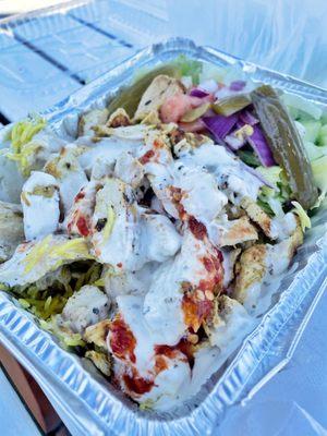 Chicken Shawarma Plate