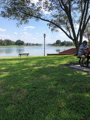 Nice beautiful lake for a nice view