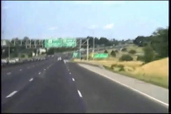 Interstate 70 at Florissant Rd exits - Cool Valley, Missouri, 1987