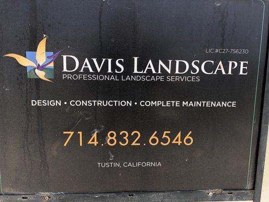 Davis Landscape