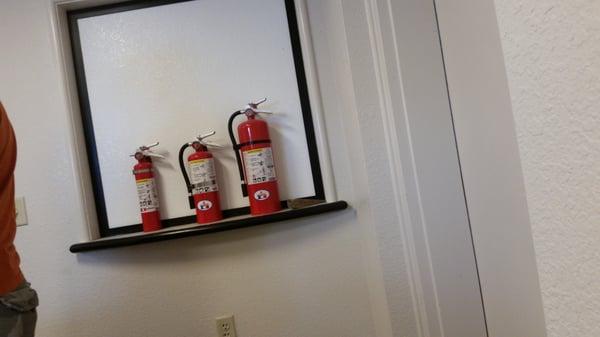 Getting my fire extinguisher checked