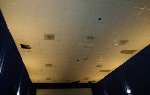 Disgusting ceiling.