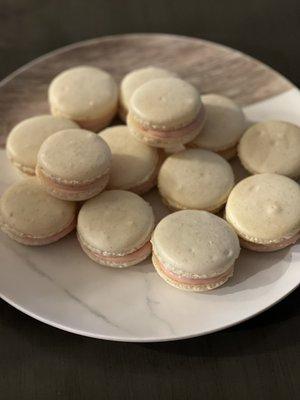 Strawberry Cheesecake Macarons