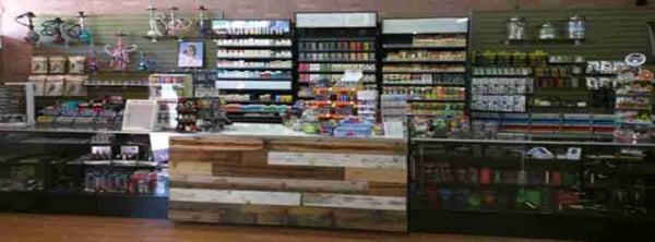 Front Counter at Smok'n Ray's Tobacco Shop