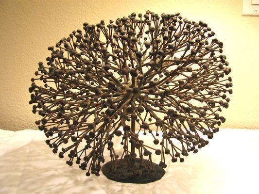 Bertoia bronze bush c. 1965