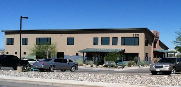 Storefront photo, looking North from Indian Wells Road