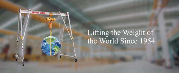 Lifting the weight of the world since 1954