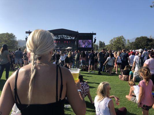 There was still quite a lot of people but not as much as last year @ Arroyo Seco Weekend Music Festival 2018 in Pasadena