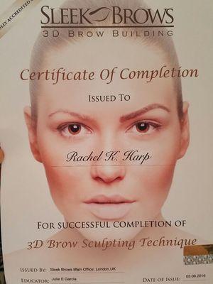 Certified Sleekbrows 3D