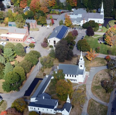 Town Center - photo by Cape Cod Aerials