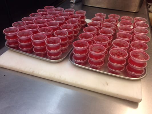 Jello Shooters!! $1