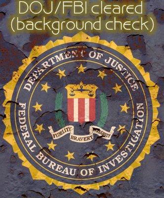 FBI background check completed by Backgrounds Online