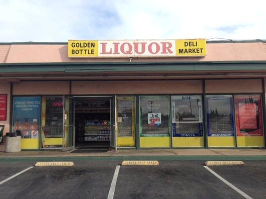 Golden Bottle Liquor Store Front