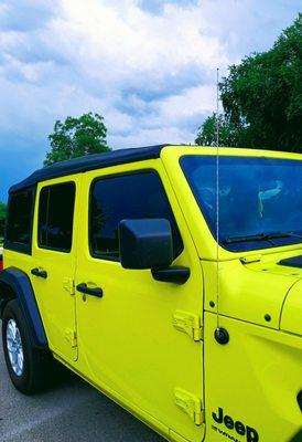 Wrangler rental for weekend road trip