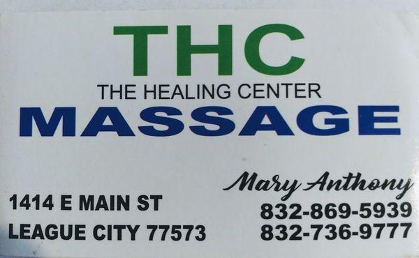 The Healing Center Massage