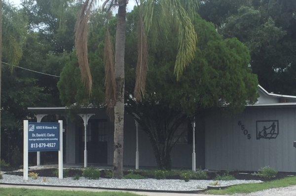 street view of Dr. David Clarke's counseling office